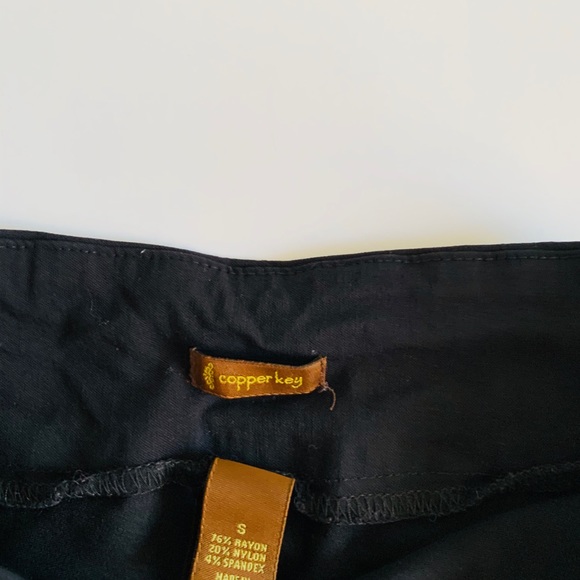 Black Copper Key Boot Cut Dress Pants Women’s Sz S - Picture 2 of 5